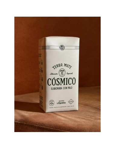 Yerba Mate CÓSMICO Premium 500g - Energía Limpia Sin Gluten