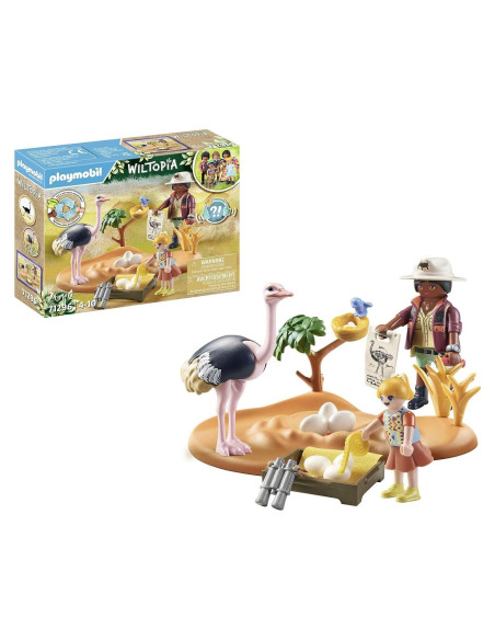Playmobil Wiltopia Cuidadores de Avestruces Set Ecológico Playmobil Wiltopia Cuidadores de Avestruces Set Ecológico