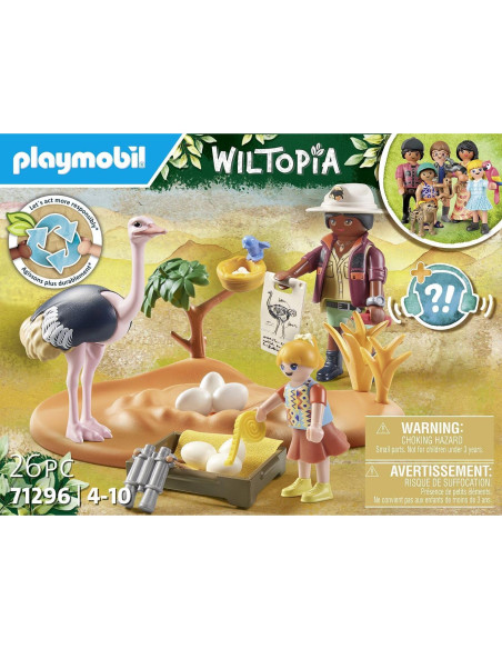 Playmobil Wiltopia Cuidadores de Avestruces Set Ecológico Playmobil Wiltopia Cuidadores de Avestruces Set Ecológico