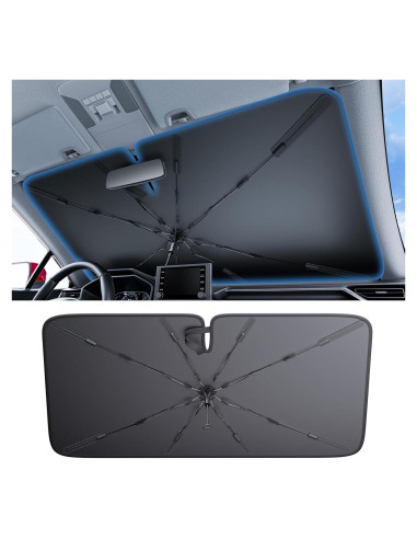 Protector Solar Parabrisas Wigoo US-W-C-AS03 155x86cm Ajuste Universal