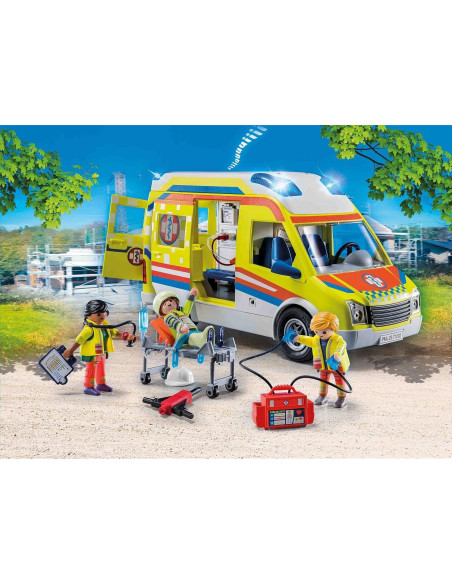 Ambulancia Playmobil con Luz y Sonido 71202 Ambulancia Playmobil con Luz y Sonido 71202