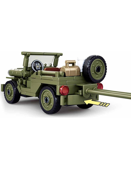 Set de Construcción Embarcación Desembarco Militar WW2 Hhohio 325 Piezas Set de Construcción Embarcación Desembarco Militar WW2 Hhohio 325 Piezas
