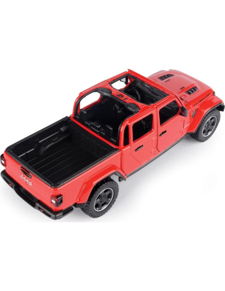 Coche Diecast Motormax Gladiador Rubicon 1:24 Techo Abierto Coche Diecast Motormax Gladiador Rubicon 1:24 Techo Abierto