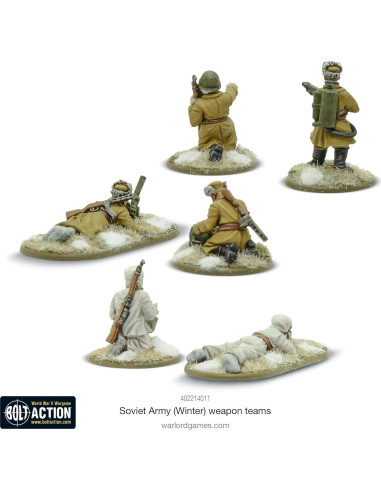 Ejército Soviético Warlord Games Bolt Action 1:56 Figuras