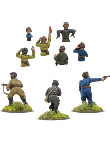 Warlord Games Mortero Medio Fallschirmjager 28 mm Figuras Warlord Games Mortero Medio Fallschirmjager 28 mm Figuras