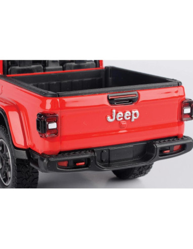 Coche Diecast Motormax Gladiador Rubicon 1:24 Techo Abierto