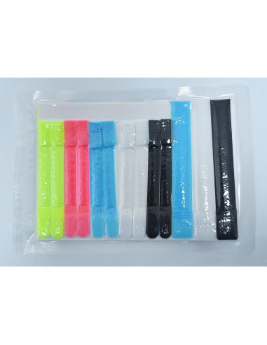 Pack 20 Organizadores de Cables Avantree Multicolor