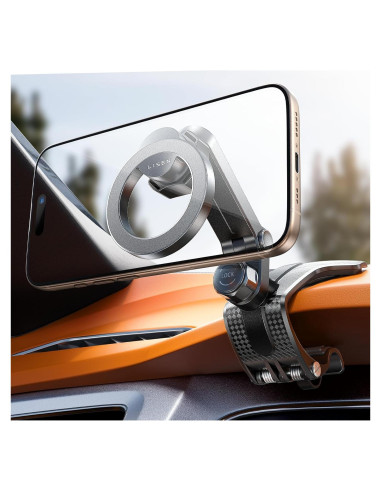 Soporte de Teléfono para Automóvil LISEN MagSafe 360 Negro