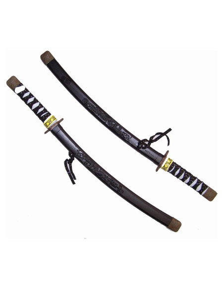 Espadas de Juguete Ninja de Plástico 60 cm - 2 Unidades Espadas de Juguete Ninja de Plástico 60 cm - 2 Unidades