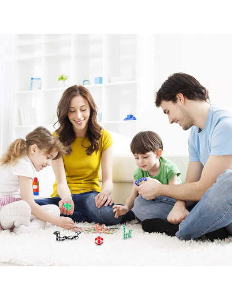Paquete de 24 Cubos Mágicos Hotusi para Niños - Colores Aleatorios Paquete de 24 Cubos Mágicos Hotusi para Niños - Colores Aleatorios