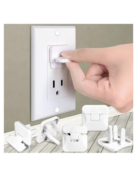 Cubiertas de Enchufe Babepai 38-Pack Seguridad Bebés Cubiertas de Enchufe Babepai 38-Pack Seguridad Bebés