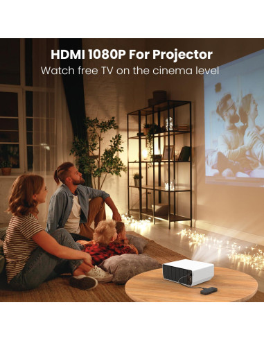 Caja Convertidora Digital DCOLOR ATSC 2024 HDMI 1080P