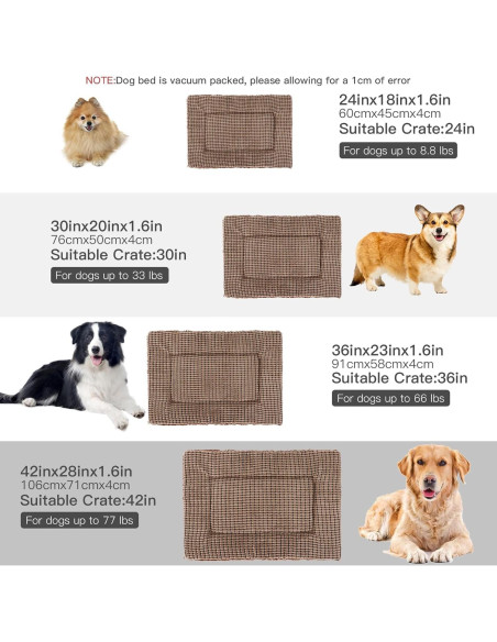 Alfombra para Perros BVAGSS 76.2x50.8cm Espuma Viscoelástica Alfombra para Perros BVAGSS 76.2x50.8cm Espuma Viscoelástica