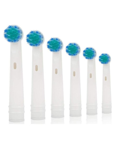 Cabezas de cepillo Oral B Voom Sonic - Paquete de 6 cerdas suaves