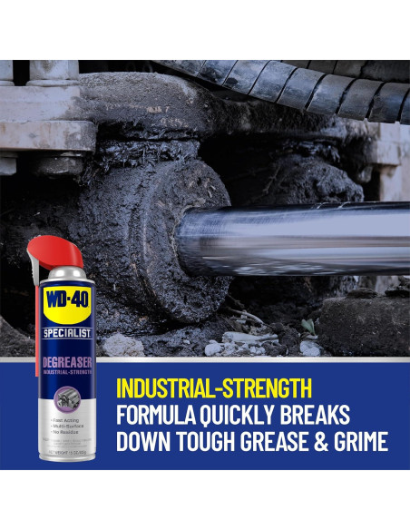 Desengrasante WD-40 Specialist 425 ml con Pajita Inteligente Desengrasante WD-40 Specialist 425 ml con Pajita Inteligente