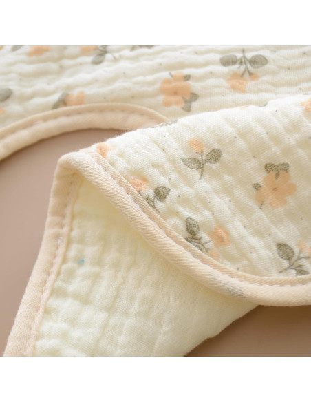 Baberos de Muselina MUKIN para Bebés - Algodón Ajustable, 10 Piezas Baberos de Muselina MUKIN para Bebés - Algodón Ajustable, 10 Piezas
