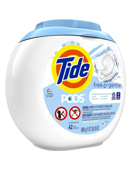 Detergente Líquido Tide PODS Libre y Suave 42 Unidades Detergente Líquido Tide PODS Libre y Suave 42 Unidades