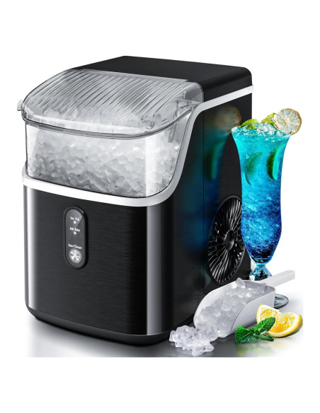Fabricador de Hielo Nugget Antarctic Star 34Lbs/24H Acero Inoxidable Fabricador de Hielo Nugget Antarctic Star 34Lbs/24H Acero Inoxidable