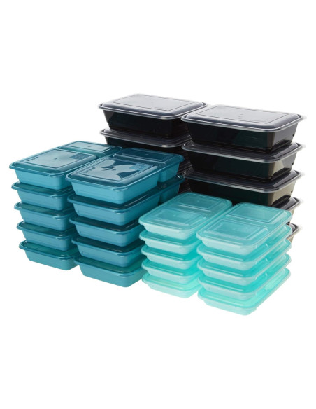 Juego de Contenedores GoodCook 60 Piezas Sin BPA 9.46L Juego de Contenedores GoodCook 60 Piezas Sin BPA 9.46L