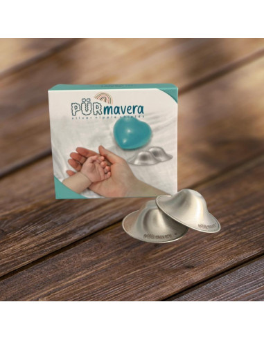 Copas de enfermería de plata 925 PÚRMAVERA - 2 Unidades