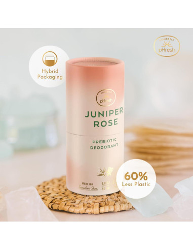 Desodorante Natural Honestly pHresh Rosa de Enebro 68g