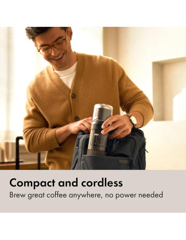Cafetera Portátil OXO Rapid Brewer - Manual para Café Frío y Caliente