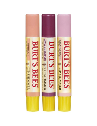 Set de Regalo Burt's Bees - 3 Brillos Labiales Naturales