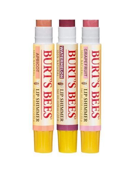 Set de Regalo Burt's Bees - 3 Brillos Labiales Naturales Set de Regalo Burt's Bees - 3 Brillos Labiales Naturales