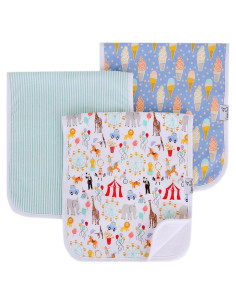 Paños de Eructo para Bebés Copper Pearl - 3 Unidades 53x25 cm