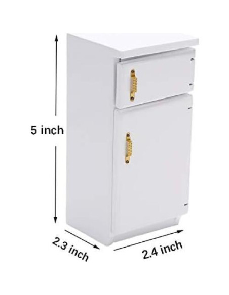 Juego de Muebles de Cocina Miniatura Hiawbon 15 Piezas Juego de Muebles de Cocina Miniatura Hiawbon 15 Piezas