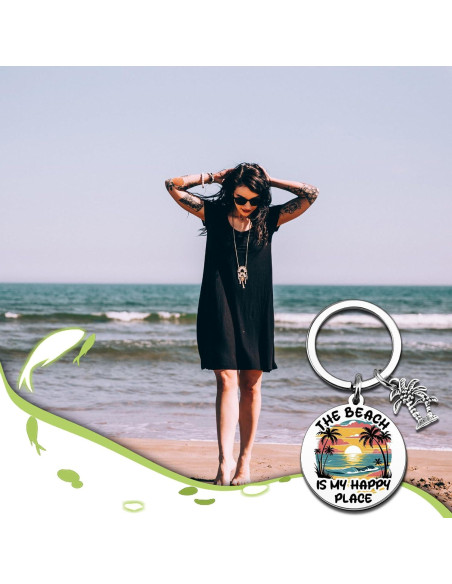 Llavero de Concha Playa - Regalo Oceánico para Mujeres Llavero de Concha Playa - Regalo Oceánico para Mujeres