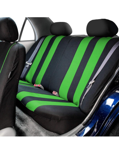 Fundas de Asiento de Coche FH Group Verde/Negro 7 Asientos