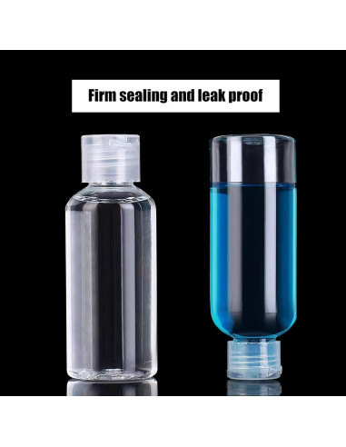 Paquete de 5 botellas de viaje DNSEN 100ml a prueba de fugas