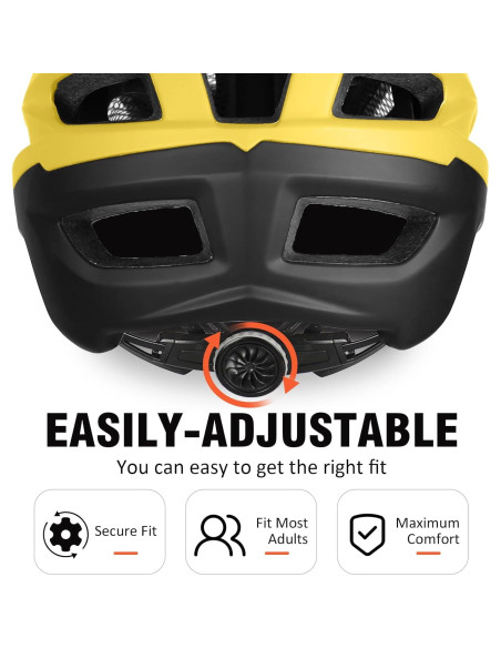 Casco de Bicicleta Bosoar GH-17 Amarillo Cromado 55-61 cm Casco de Bicicleta Bosoar GH-17 Amarillo Cromado 55-61 cm