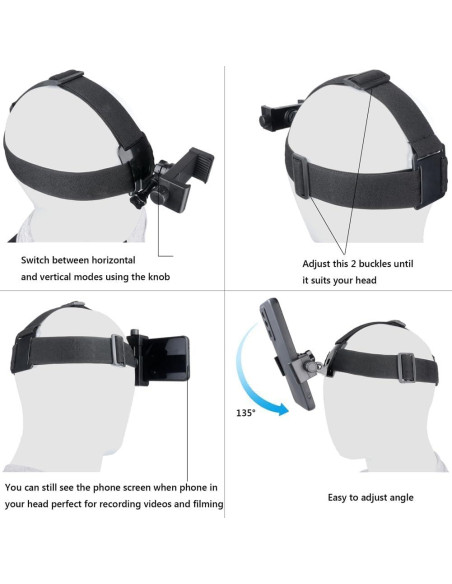 Kit de Arnés de Montaje en el Pecho TANSUO para Cámara y Smartphone Kit de Arnés de Montaje en el Pecho TANSUO para Cámara y Smartphone