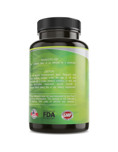 D-Mannose Pure By Nature 600mg con Arándano y Diente de León 120 Cápsulas