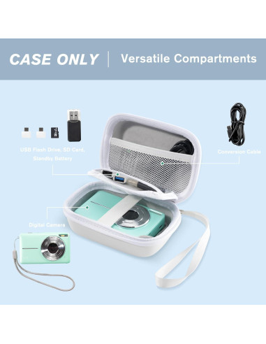 Funda Compacta ProCase para Cámara Digital Kodak - Blanca