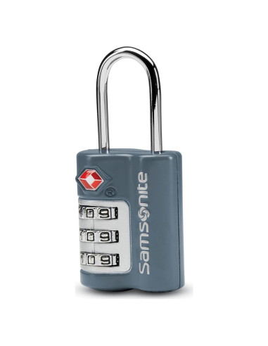 Candado de Combinación 3 Dígitos Samsonite Azul TSA