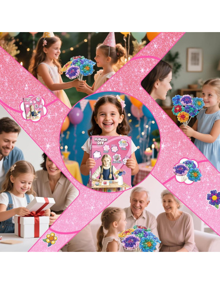 Kit de Manualidades Fortand Ramo de Flores con Luces LED Kit de Manualidades Fortand Ramo de Flores con Luces LED