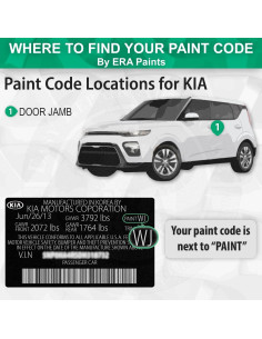 Pintura Automotriz ERA AAP - Perla Azul Misteriosa 7.39 ml 2