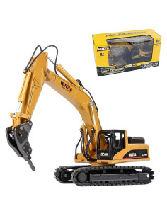 Excavadora Digger Gemini&Genius 1:50 para Niños - Vehículo de Construcción
