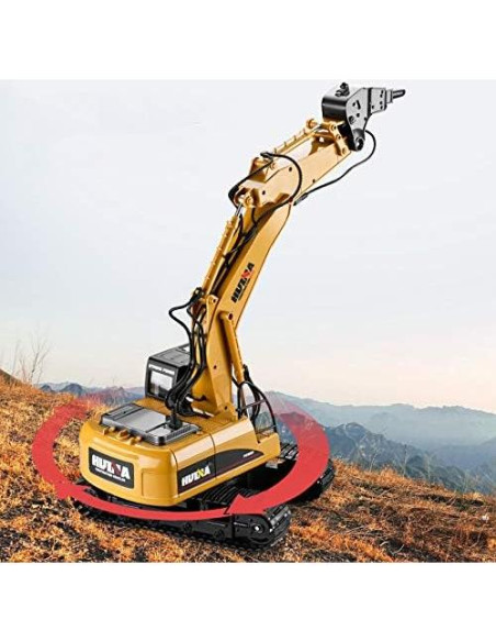 Excavadora Digger Gemini&Genius 1:50 para Niños - Vehículo de Construcción Excavadora Digger Gemini&Genius 1:50 para Niños - Vehículo de Construcción