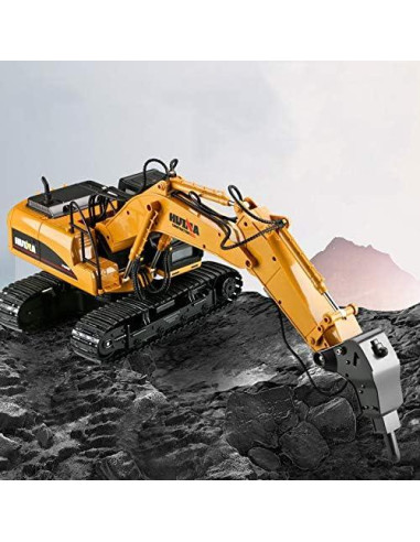 Excavadora Digger Gemini&Genius 1:50 para Niños - Vehículo de Construcción