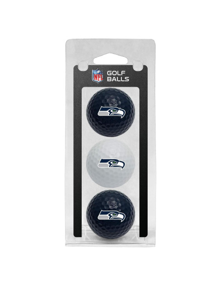 Pelotas de Golf Team Golf NFL Seattle Seahawks - Paquete de 3 Pelotas de Golf Team Golf NFL Seattle Seahawks - Paquete de 3