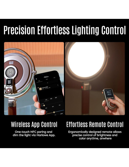 Harlowe Sol 40W Panel LED Bi-Color 24cm con Control Remoto Harlowe Sol 40W Panel LED Bi-Color 24cm con Control Remoto