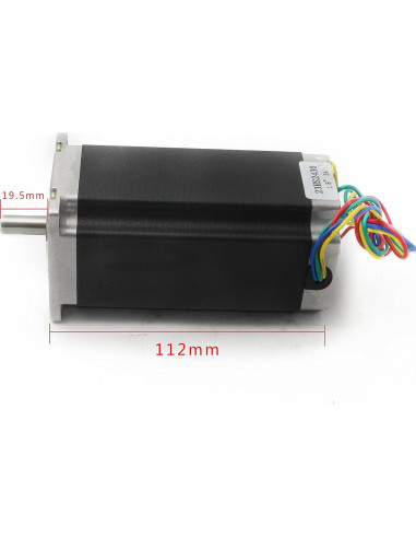 Motor Paso a Paso Nema 23 CNCTOPBAOS 2.8N.m 112mm 3A 1.8