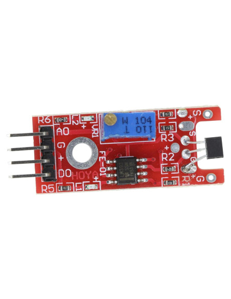 Paquete de 3 Módulos Sensor de Conteo Velocidad KY-024 Paquete de 3 Módulos Sensor de Conteo Velocidad KY-024