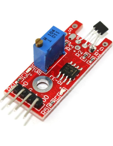 Paquete de 3 Módulos Sensor de Conteo Velocidad KY-024 Paquete de 3 Módulos Sensor de Conteo Velocidad KY-024