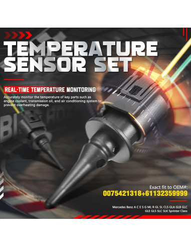 Sensor de Temperatura Ambiental Compatible Mercedes Benz 0075421318