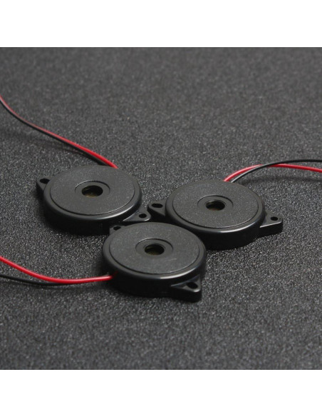 Alarma Zumbador Electrónico Piezo DIKAVS 95dB Paquete 5 Unidades Alarma Zumbador Electrónico Piezo DIKAVS 95dB Paquete 5 Unidades